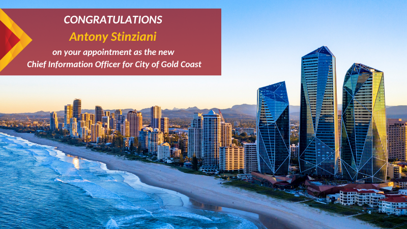 Gør alt med min kraft Smuk vand blomsten City of Gold Coast Appoints New Chief Information Officer